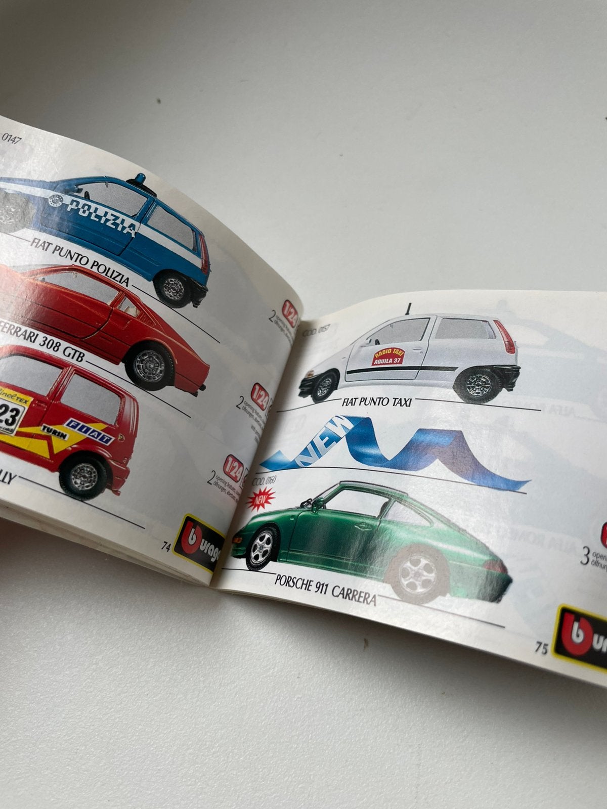 catalogus Bburago 25 jaar 1999 brochure 1/43 , 1/24 , 1/18, Ophalen of Verzenden, Gebruikt, Auto