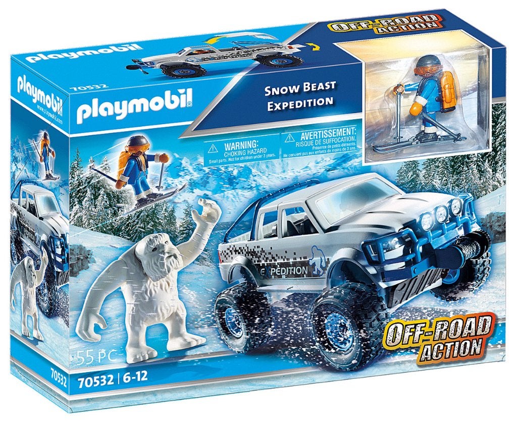 PLAYMOBIL Cars 70532 SneeuwWezen Expeditie 55 delig, Complete set, Voertuig, Nieuw, Ophalen of Verzenden