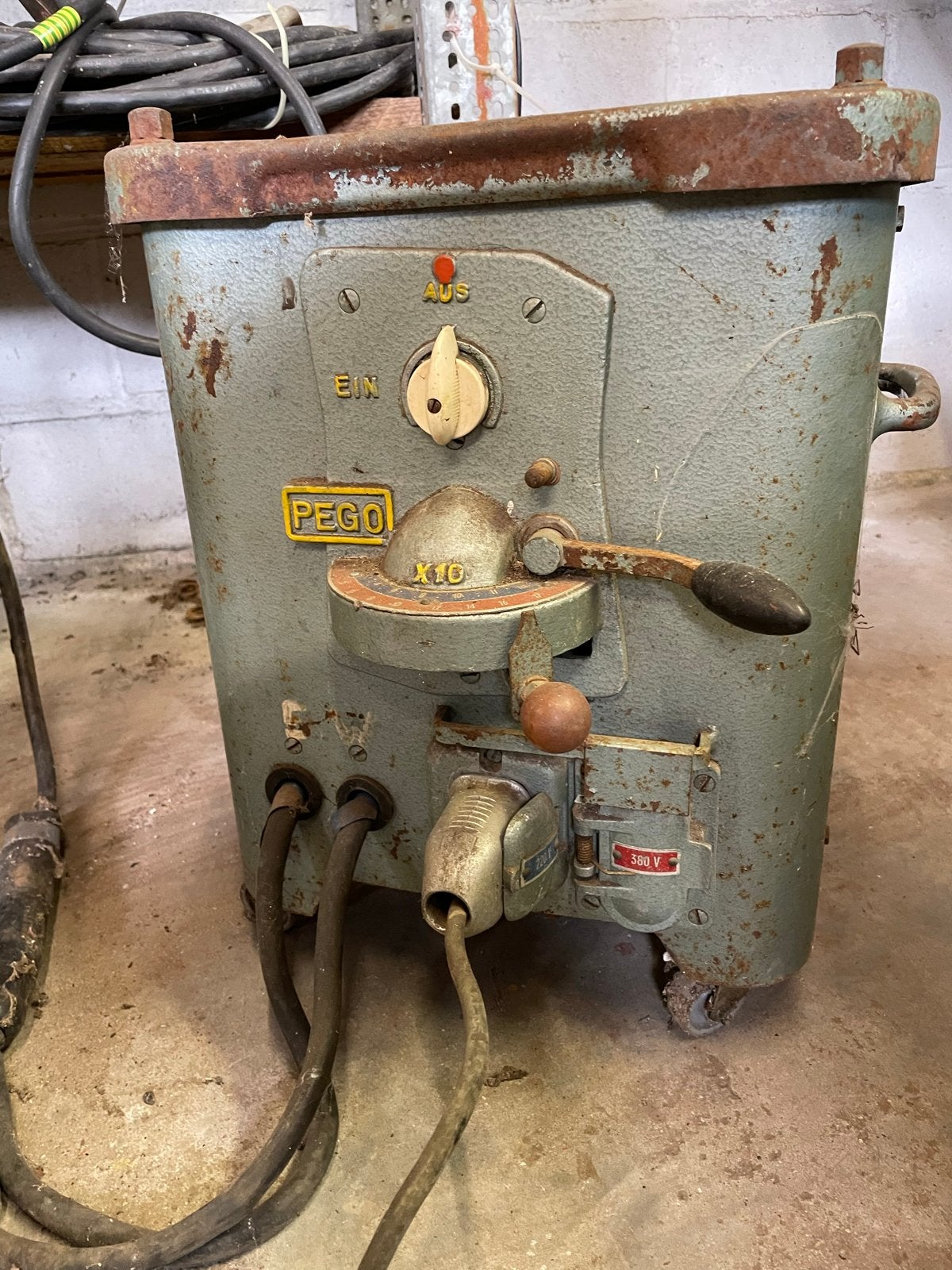 PEGO Elektro-Schweißapparat Kombi-Fix - Vintage Lasapparaat, Ophalen, Gebruikt, 150 tot 250 ampère, Elektroden