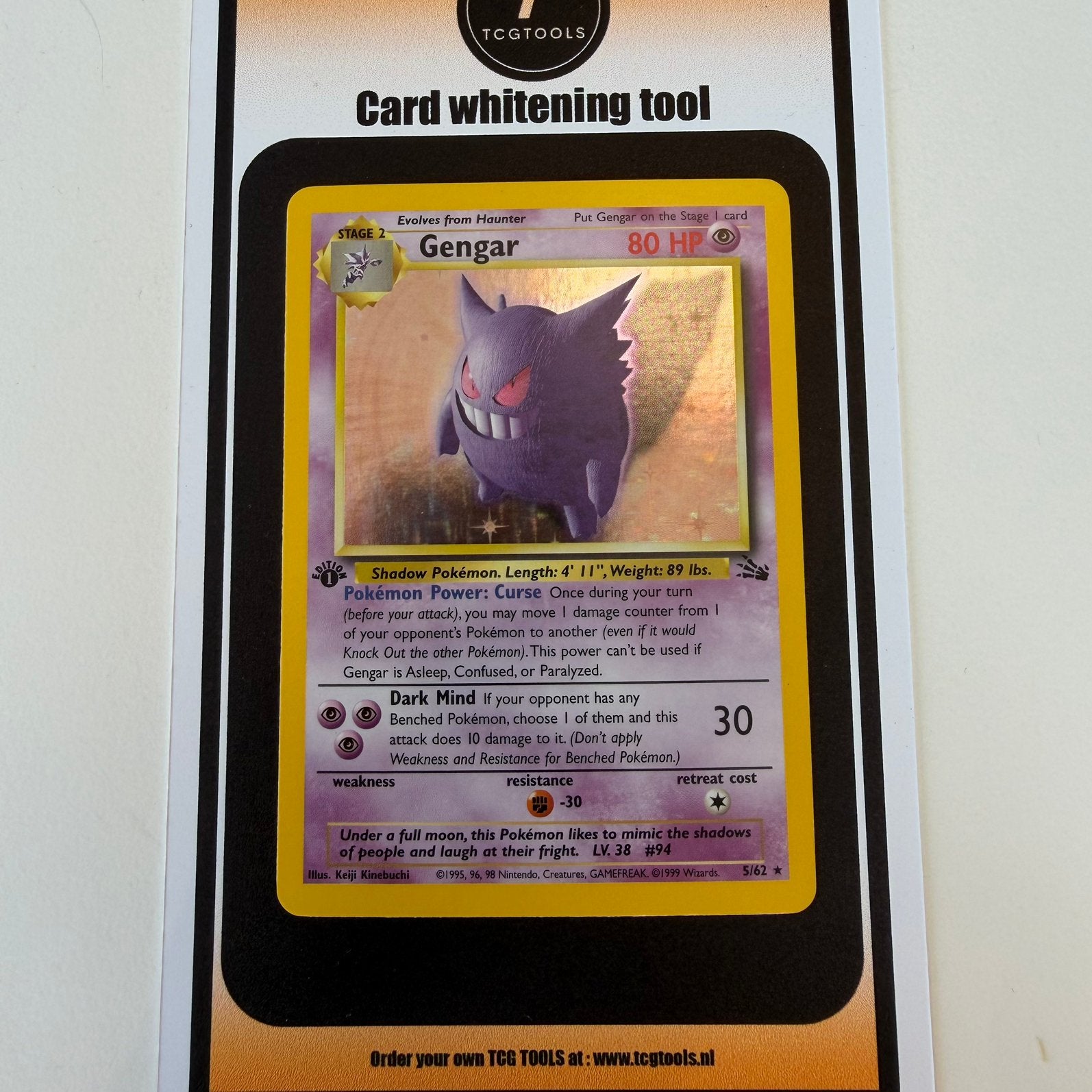 Gengar First Edition 5 | Near mint, Ophalen of Verzenden, Zo goed als nieuw