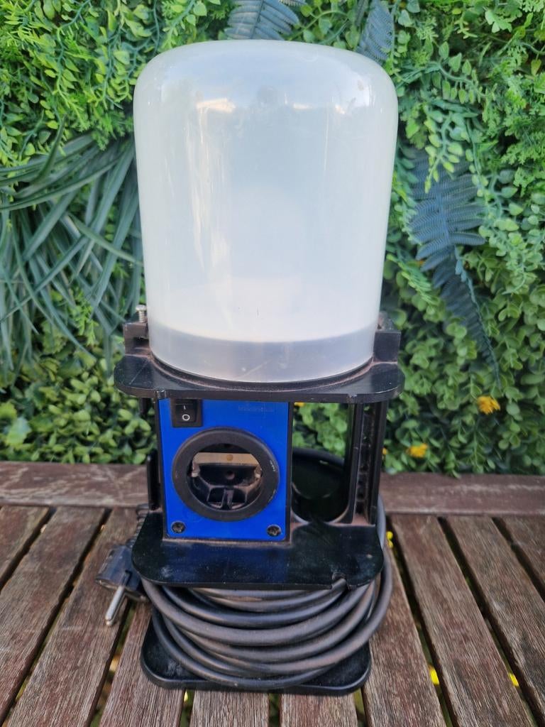camping lamp bouwlamp, Ophalen, Gebruikt