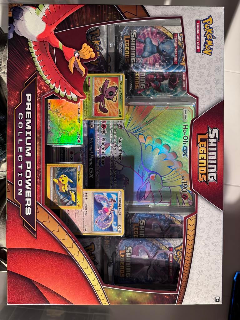 Pokémon TCG: Shining Legends Premium Powers Collection, Verzamelen, Speelgoed, Nieuw, Ophalen of Verzenden
