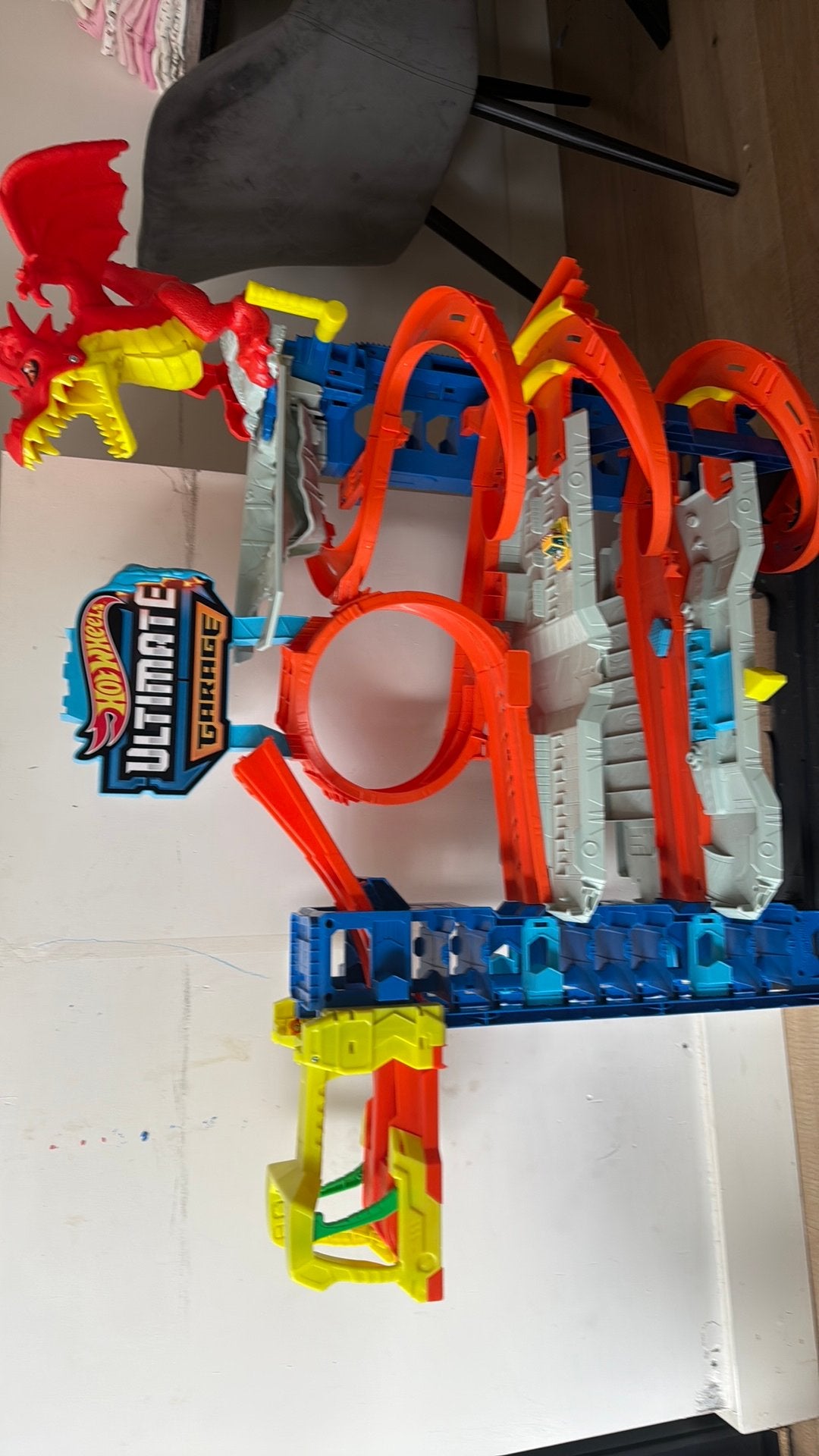 Hot wheels ultimate garage, Kinderen en Baby's, Ophalen of Verzenden, Zo goed als nieuw, Handmatig, Hot Wheels