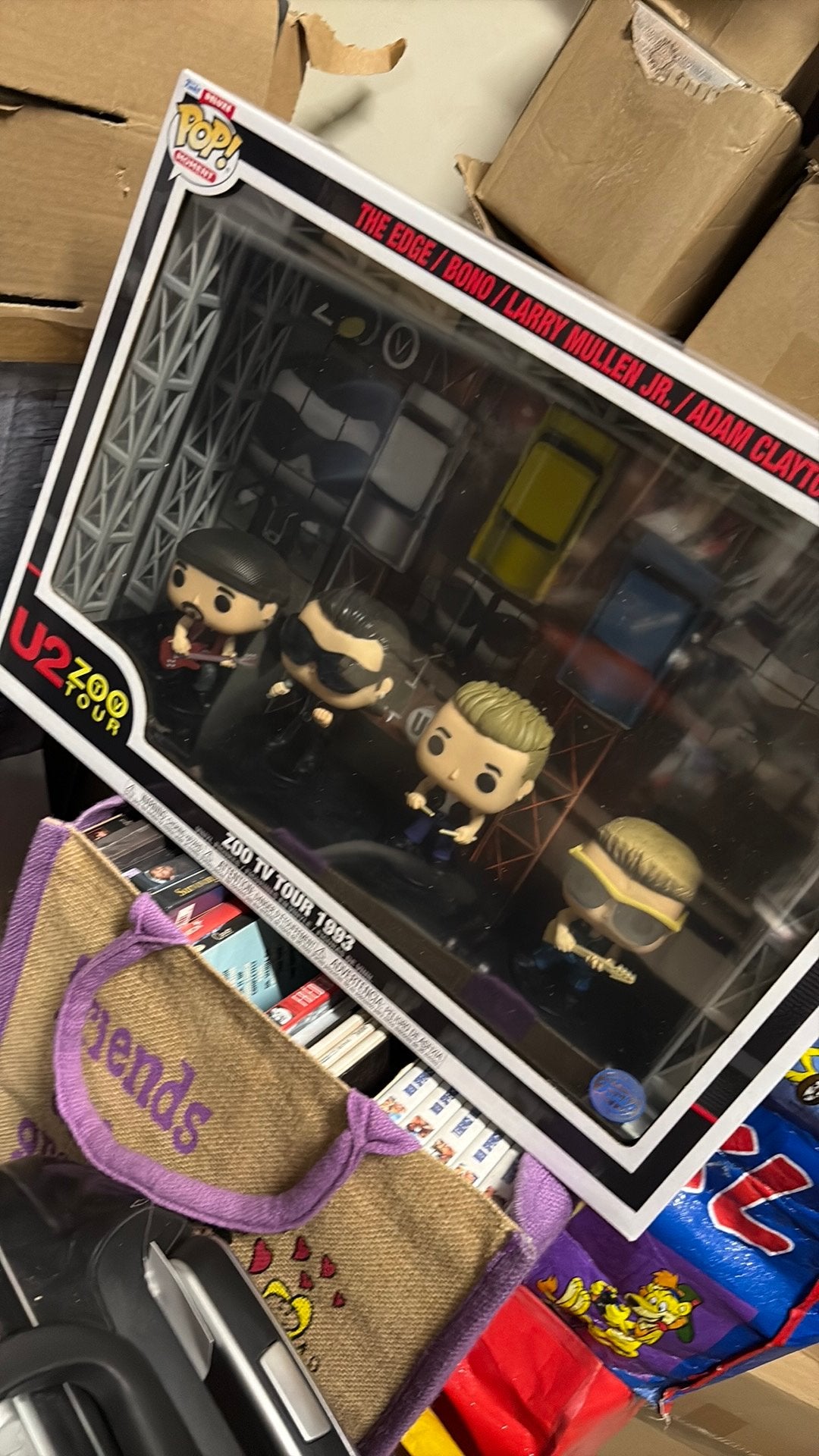 Funko Pop! Deluxe Moment U2 Zoo Tour 1993 - Complete Set, Ophalen of Verzenden, Zo goed als nieuw, Ducoso, Ducoso