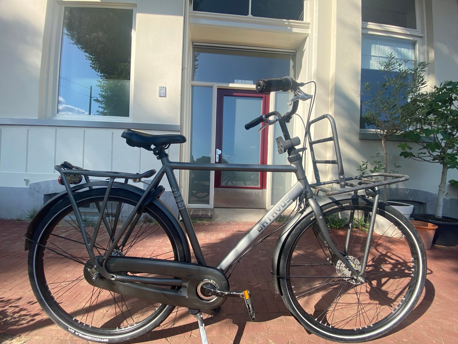 Batavus Blockbuster Stadsfiets - Topstaat, Nieuwe Banden & R, Gebruikt, Velgrem, Versnellingen, Batavus