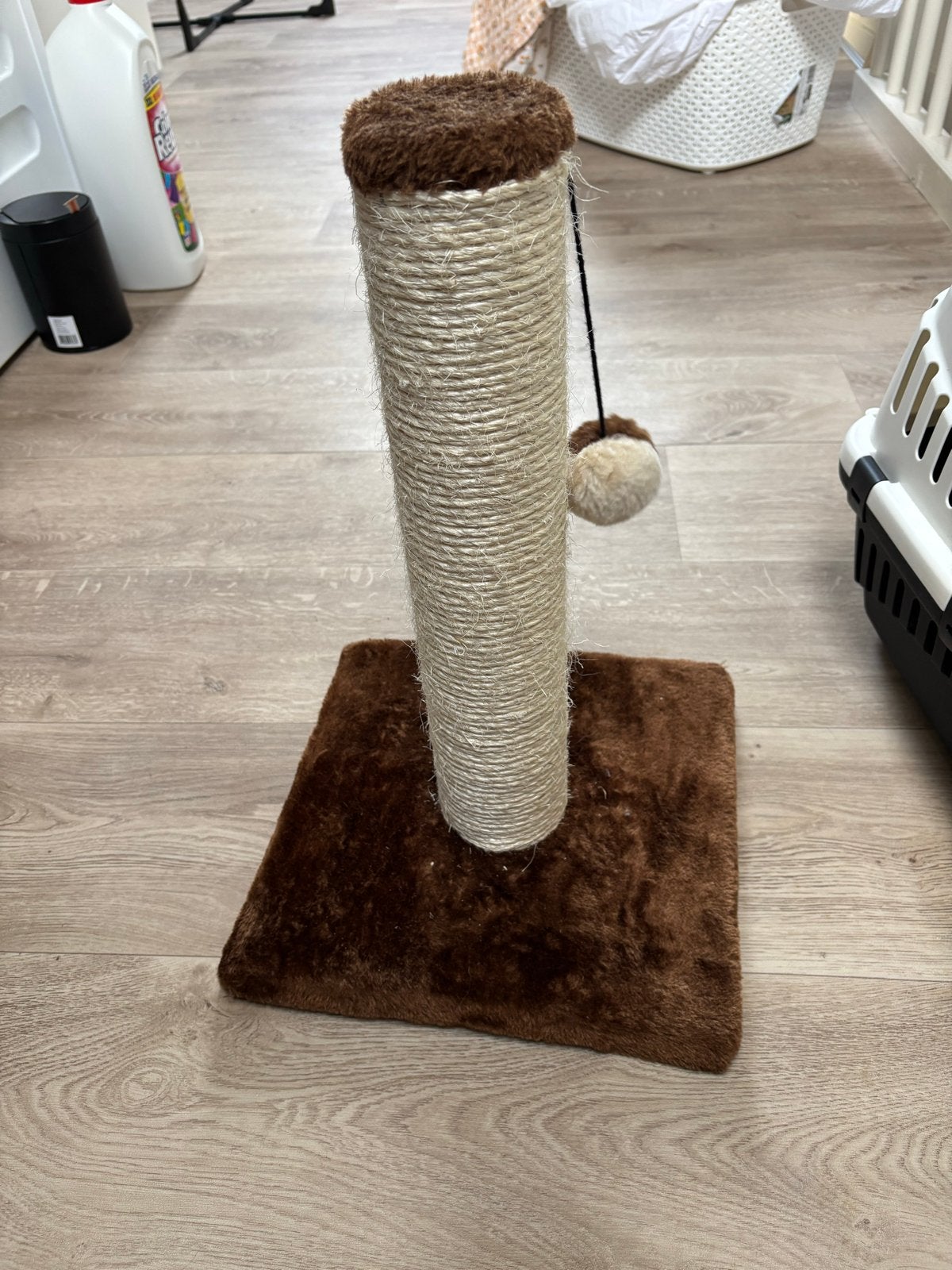 Mini katten krabpaal, Dieren en Toebehoren, Ophalen, Gebruikt