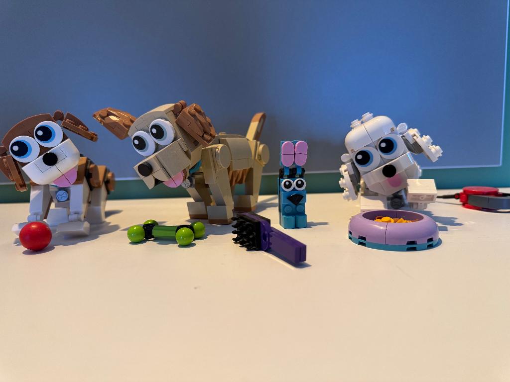 LEGO 3-in-1 Hondjes 31137, Ophalen, Zo goed als nieuw, Complete set, Lego