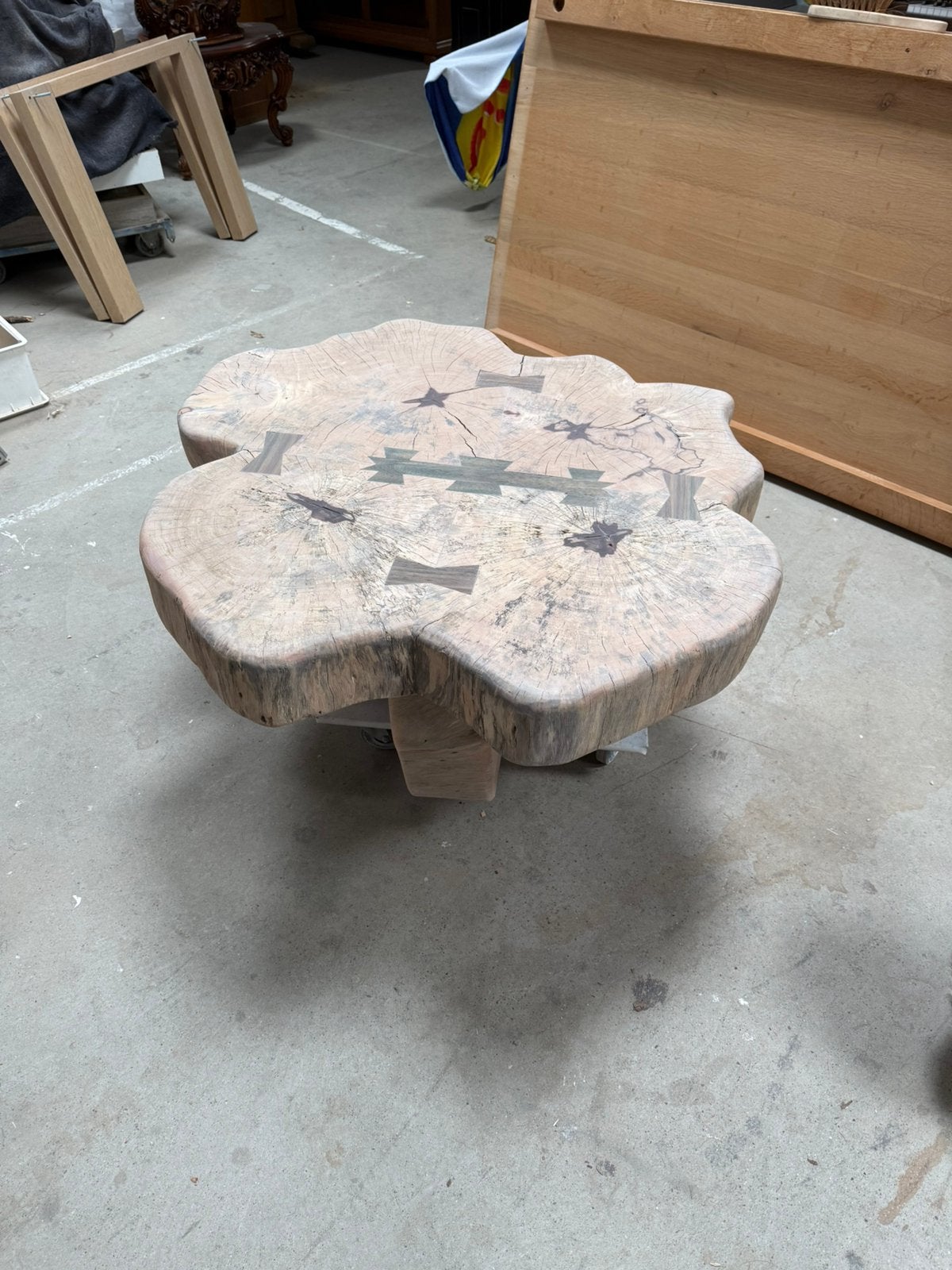 salon tafel, 100 tot 150 cm, Zo goed als nieuw, Rechthoekig, 50 tot 100 cm