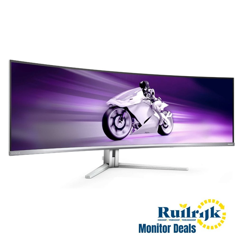 Philips Evnia 49M2C8900 49 inch OLED Curved 240Hz Monitor, Computers en Software, Philips, Zo goed als nieuw, Support@philips.com