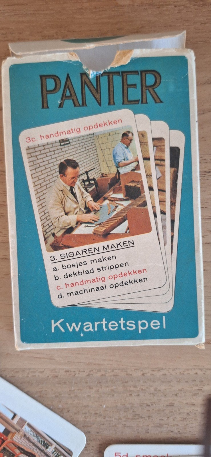 Kwartetspel Panter, Verzamelen, Speelkaarten, Jokers en Kwartetten, Ophalen of Verzenden, Kwartet(ten)