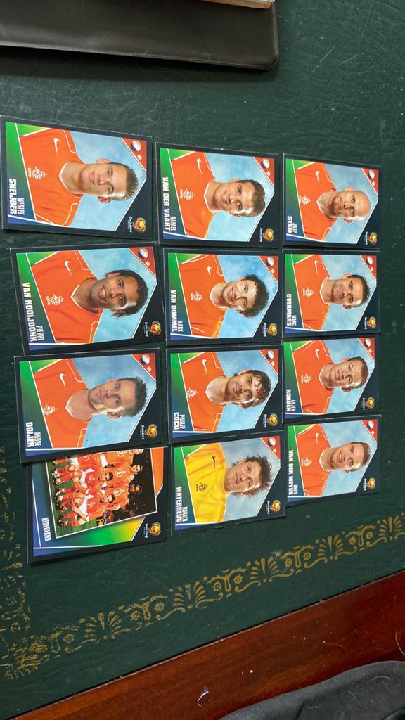 12 x panini ek 2004, Ophalen of Verzenden, Zo goed als nieuw, Buitenlandse clubs, Poster, Plaatje of Sticker