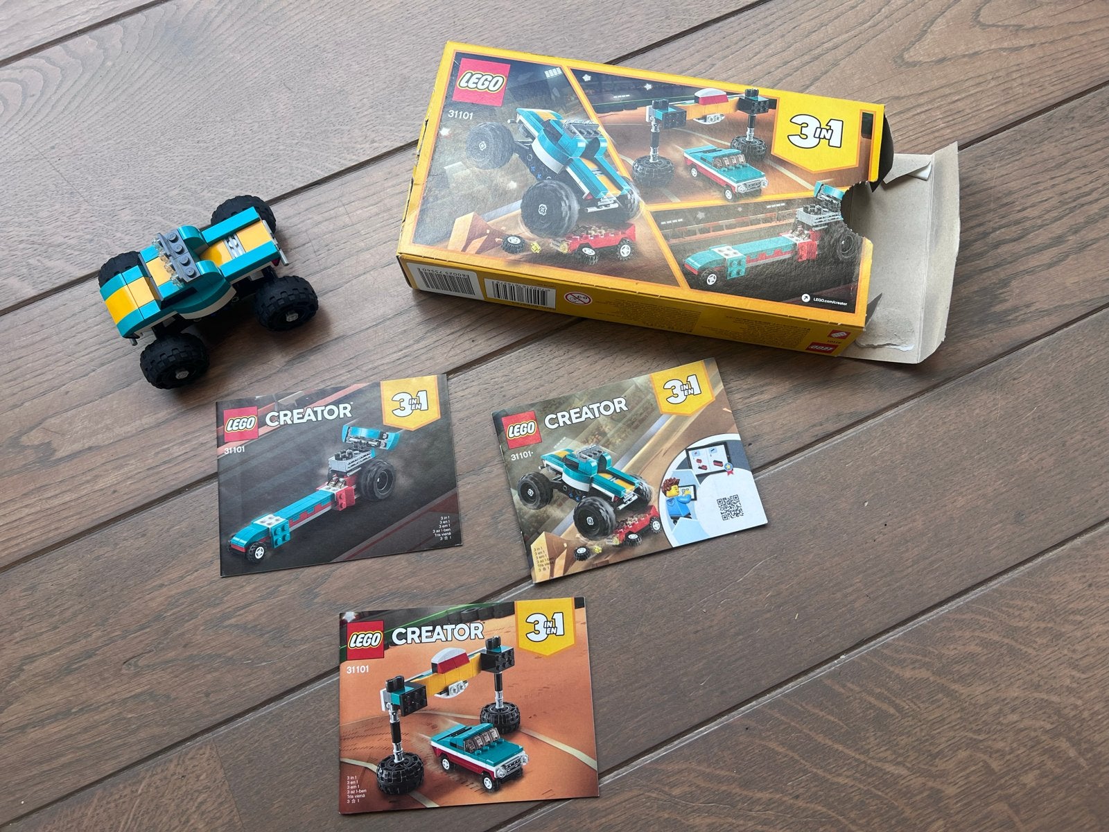 Lego Creator 3 in 1 nr. 31101 - Compleet met doos, Ophalen of Verzenden, Zo goed als nieuw, Lego