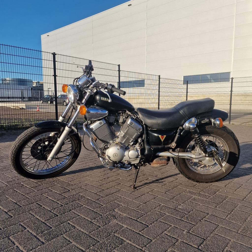 Yamaha Virago - Loopt en rijdt, heeft wel wat aandacht nodig, Motoren, Motoren | Yamaha, 2 cilinders, Chopper, Gebruikt, Particulier