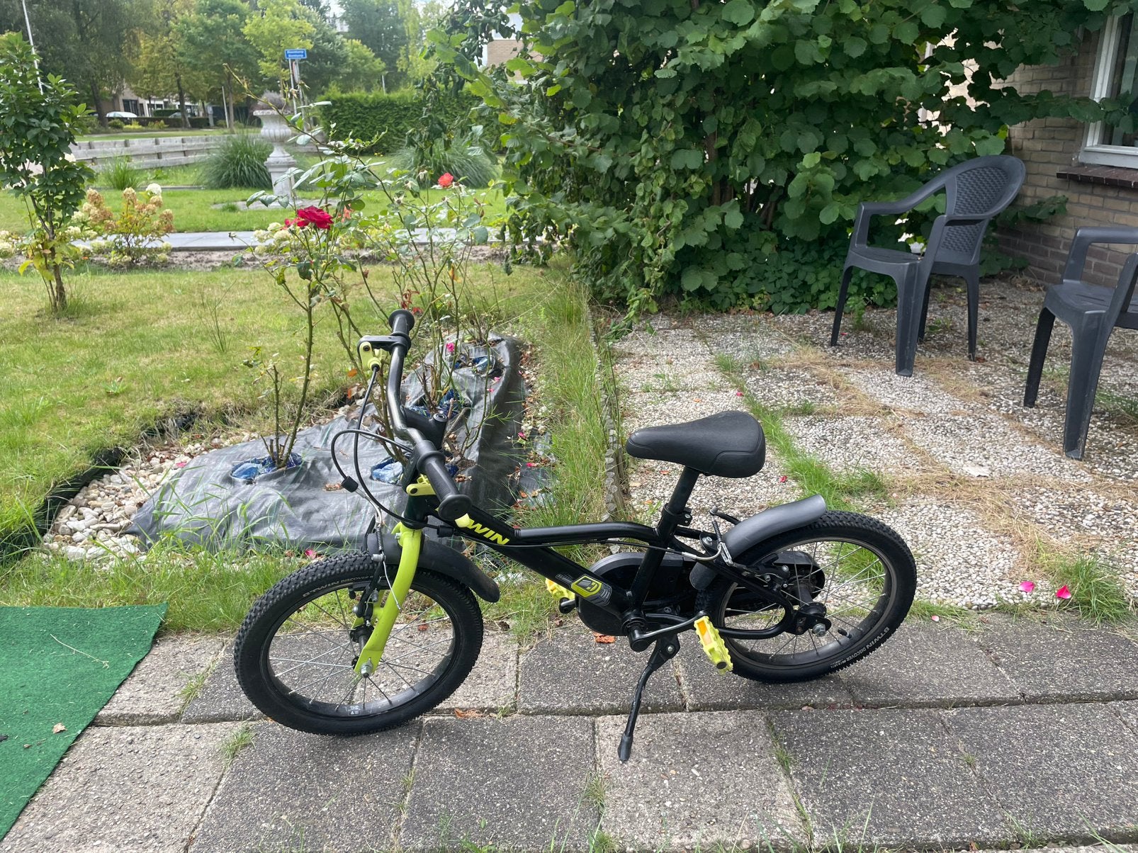 Kinderfiets, Ophalen of Verzenden, Gebruikt, Schijfrem, 16 tot 20 inch