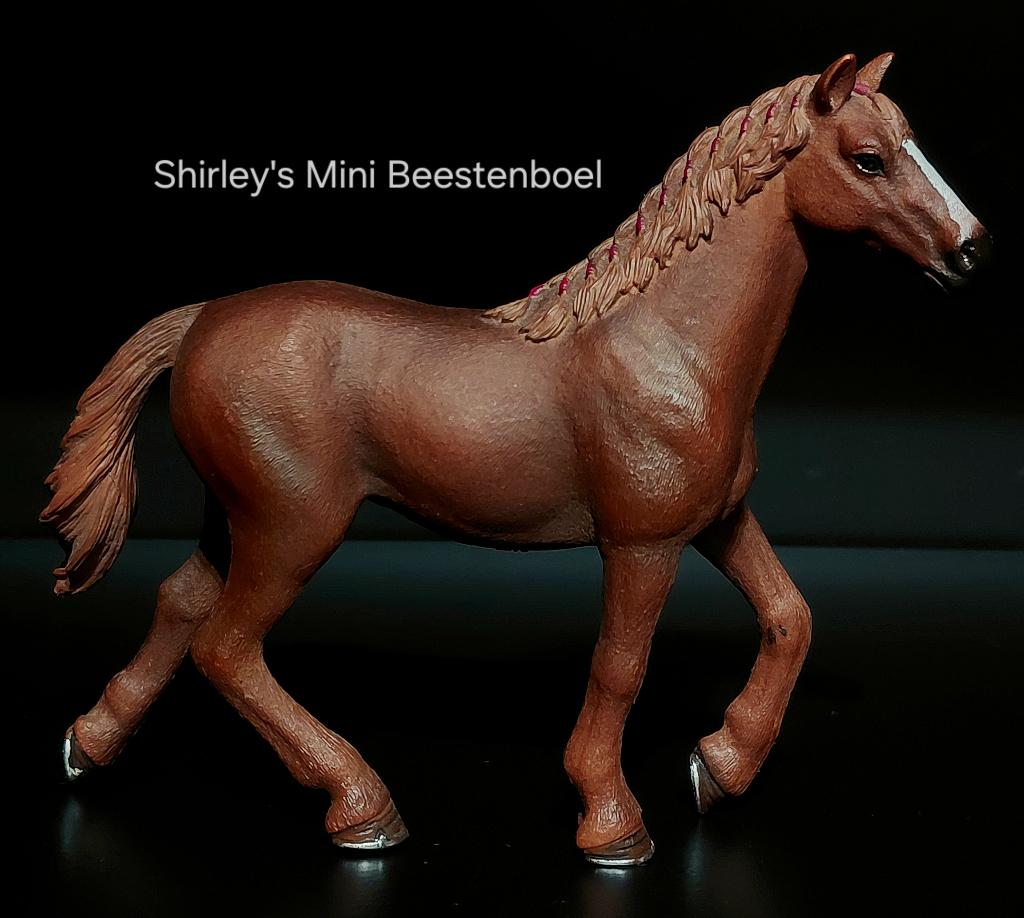 schleich engelse volbloed merrie, Ophalen of Verzenden, Zo goed als nieuw, Paard, Beeldje of Figuurtje