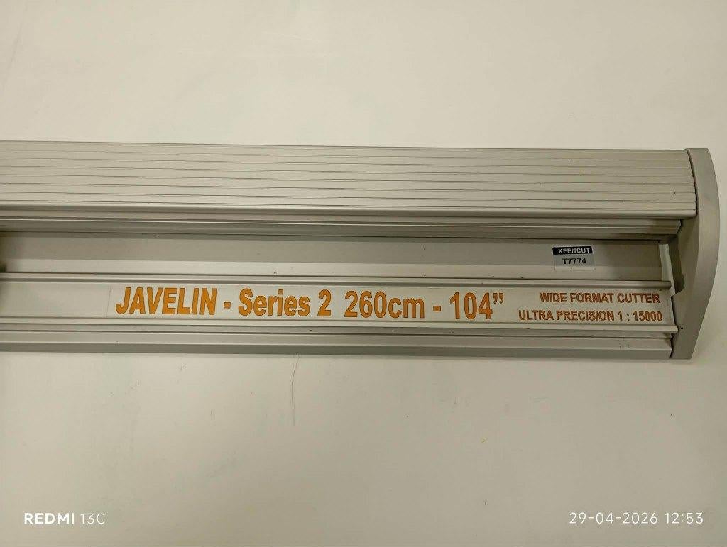 KeenCut 104" 260 cm Javelin Series 2 Cutter Bar met hendels, Ophalen, Zo goed als nieuw, Bedrijf of Vereniging