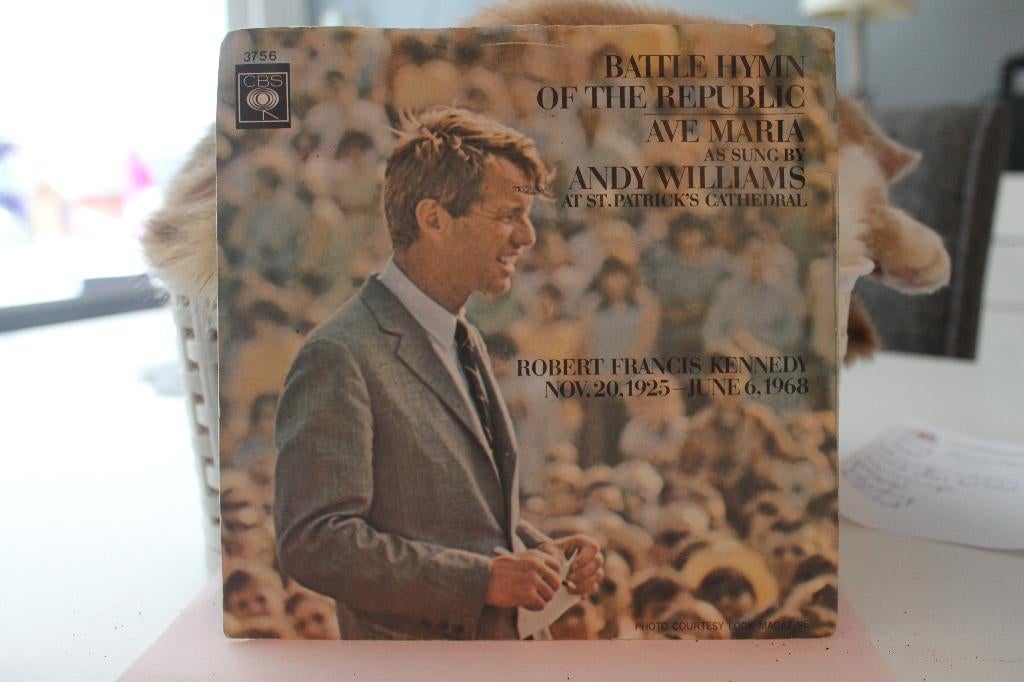 7" Single Andy Williams - Battle Hymn Of The Republic / Ave, Cd's en Dvd's, Gebruikt, 7 inch, Single, Ophalen of Verzenden