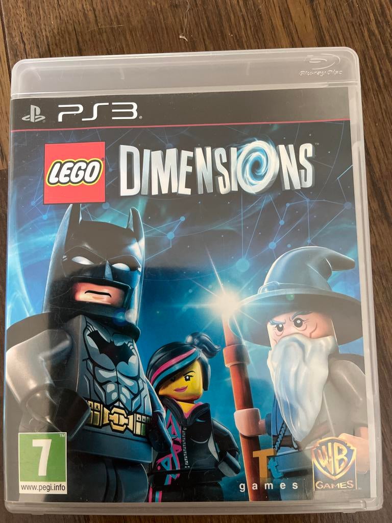 LEGO Dimensions PS3 Game - Avontuur met Batman & Gandalf, Avontuur en Actie, 1 speler, Ophalen of Verzenden, Zo goed als nieuw