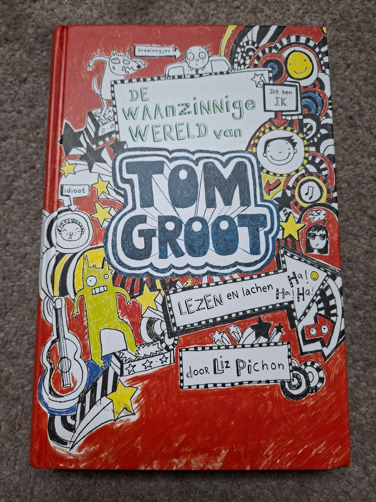 De waanzinnige wereld van Tom Groot - Liz Pichon, Ophalen of Verzenden, Zo goed als nieuw, Liz Pichon, Fictie algemeen