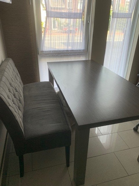 Eettafel en Eetbank, Ophalen, Gebruikt, 50 tot 100 cm, Vijf personen of meer