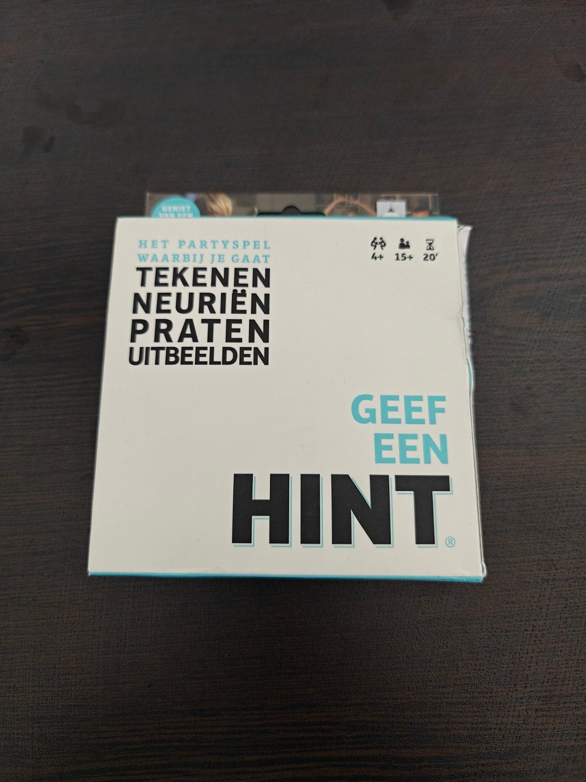Party spel - Geef een Hint (ongebruikt), Hobby en Vrije tijd, Gezelschapsspellen | Bordspellen, Ophalen of Verzenden, Nieuw