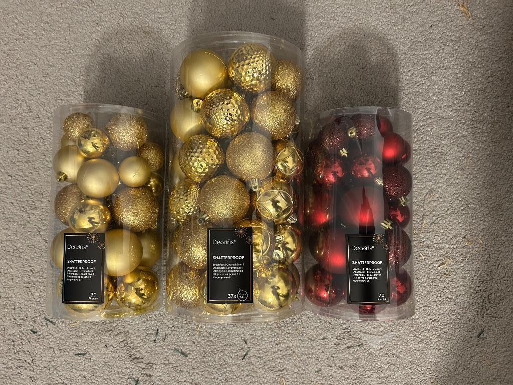Kerstballen, Diversen, Kerst, Ophalen of Verzenden, Nieuw