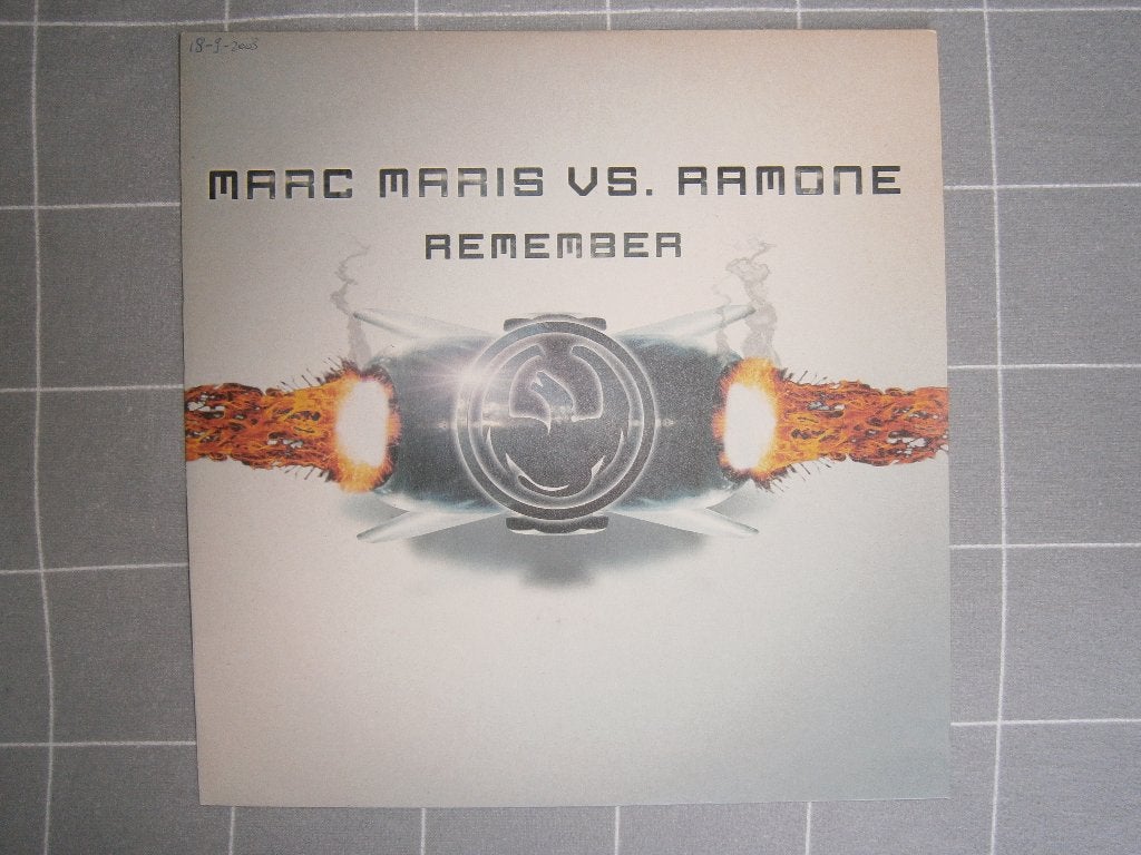 Marc Maris vs. Ramone – Remember. 2003. Club Vocal Trance, Cd's en Dvd's, Vinyl | Dance en House, Ophalen, Trance, Inclusief binnenhoes