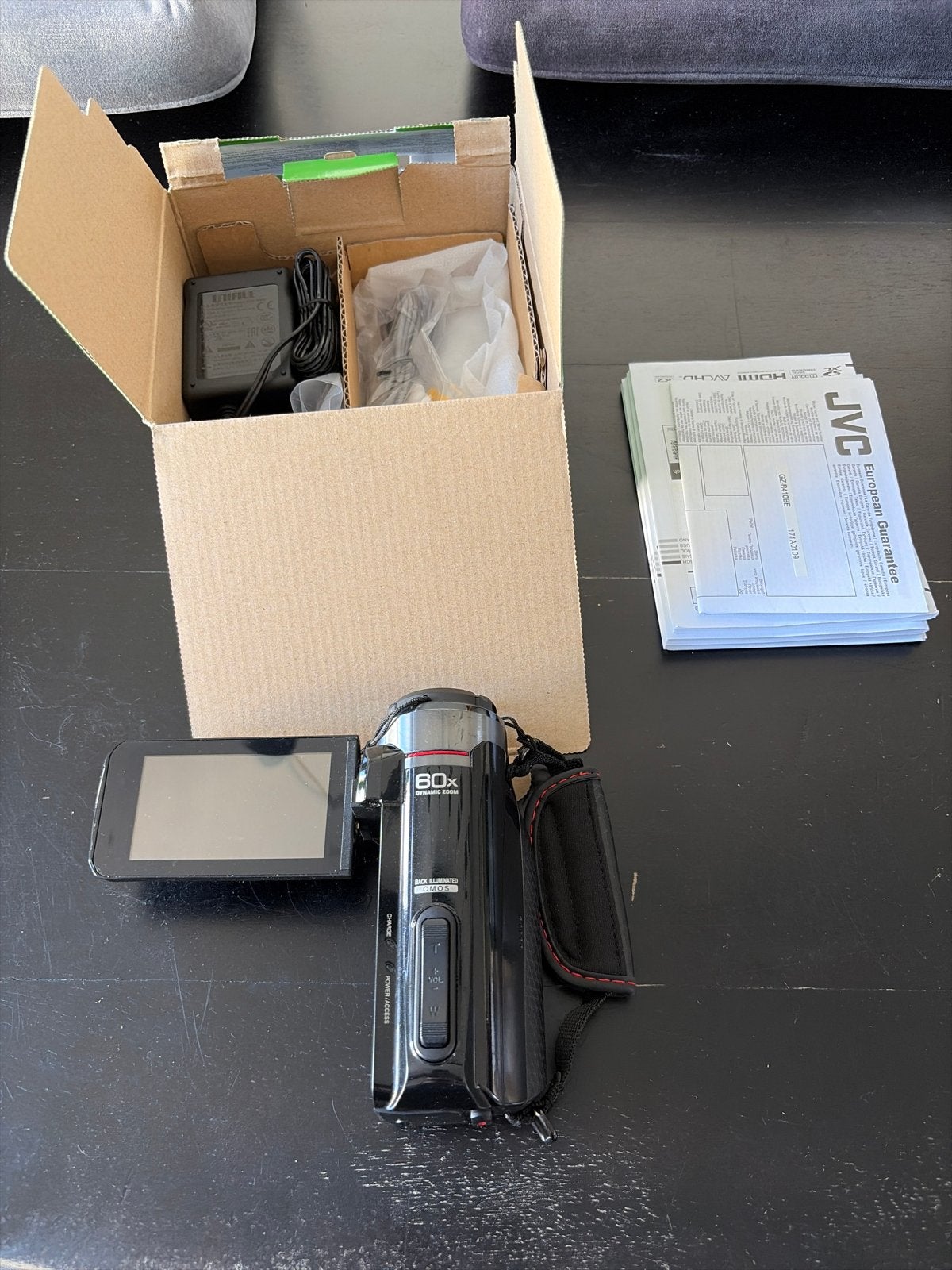 JVC Everio R Camcorder - Quad Proof gaat niet meer aan, Ophalen, Full HD, JVC, 20x of meer