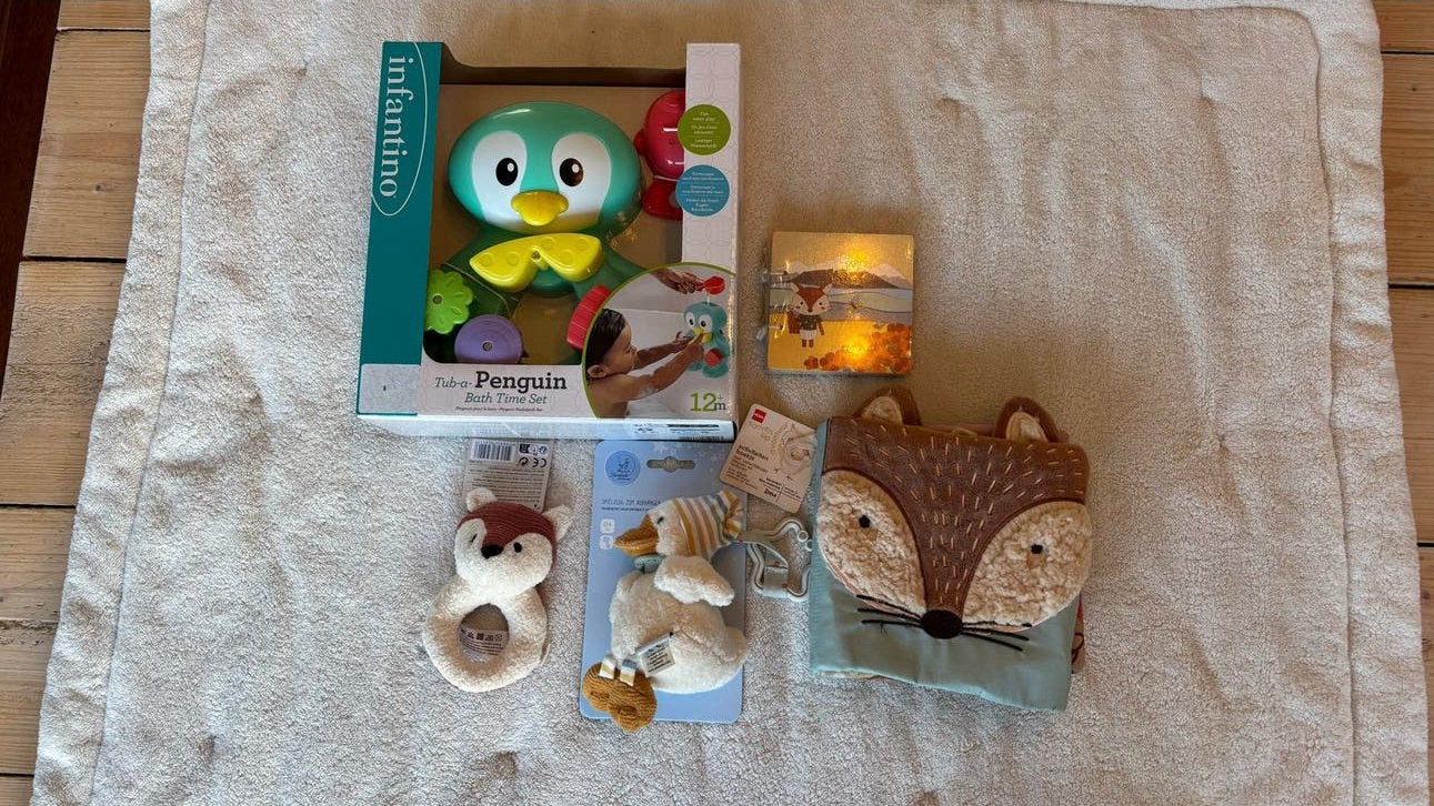 Baby speelgoed pakket - NIEUW - Kraamcadeau jongen of meisje, Ophalen of Verzenden, Nieuw, Overige typen, Met geluid