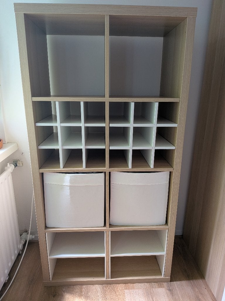 2x Drona boxen voor Kallax kast, Ophalen, Gebruikt, 50 tot 100 cm, Minder dan 100 cm