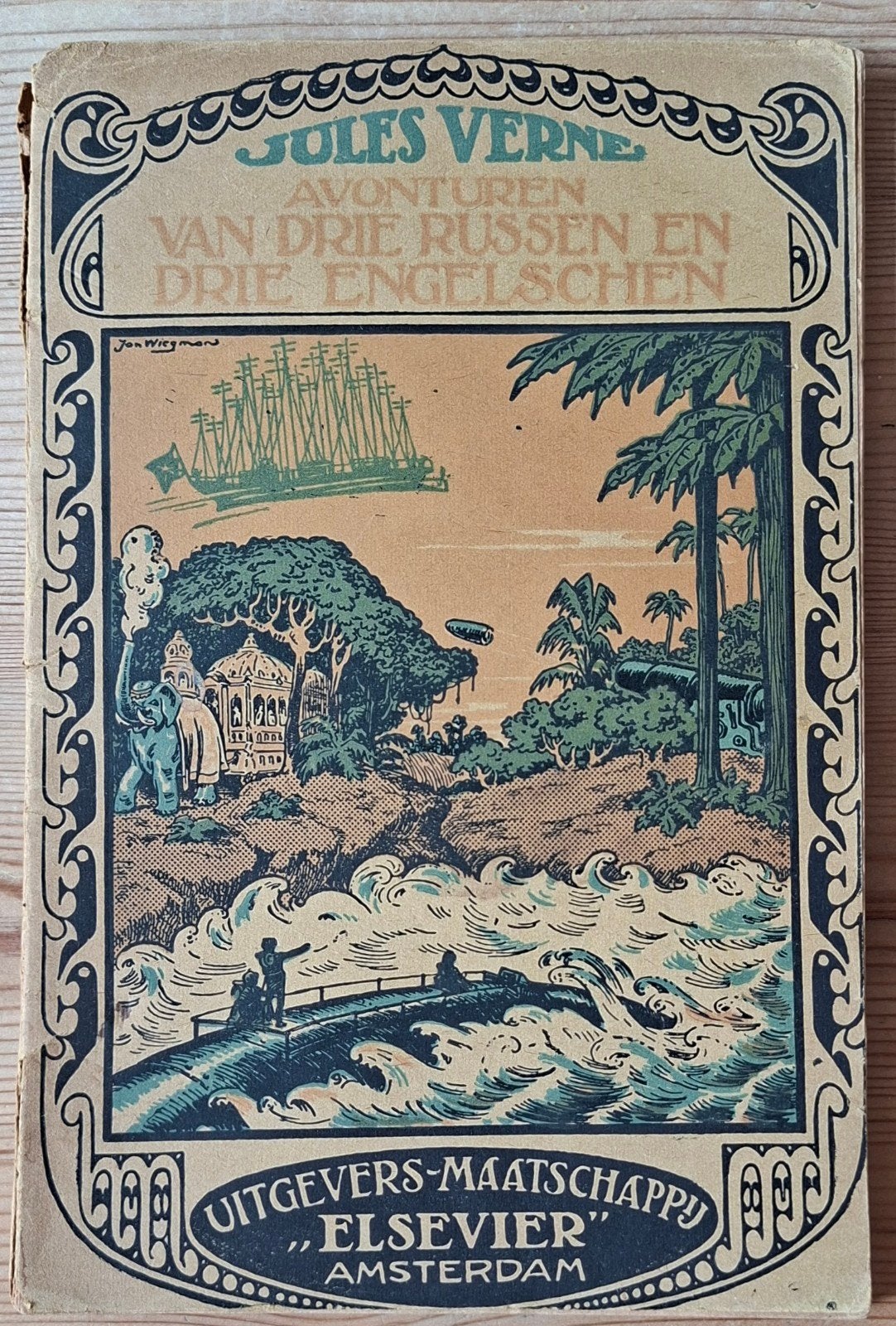 Jules Verne - Avonturen van drie Russen en drie Engelsen, Antiek en Kunst, Ophalen of Verzenden, Jules Verne