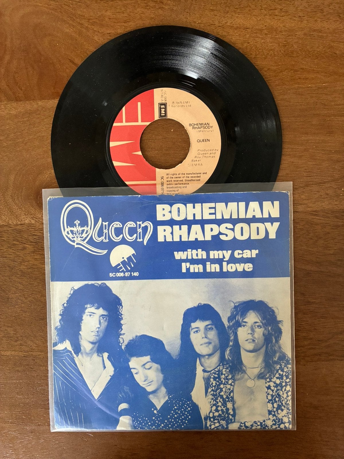 Queen - Bohemian rhapsody, Ophalen of Verzenden, 7 inch