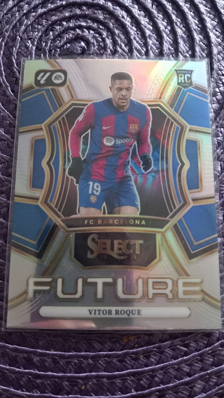 Vitor Roque FC Barcelona Select Future Rookie Card, Verzenden, Zo goed als nieuw, Buitenlandse clubs, Spelerskaart