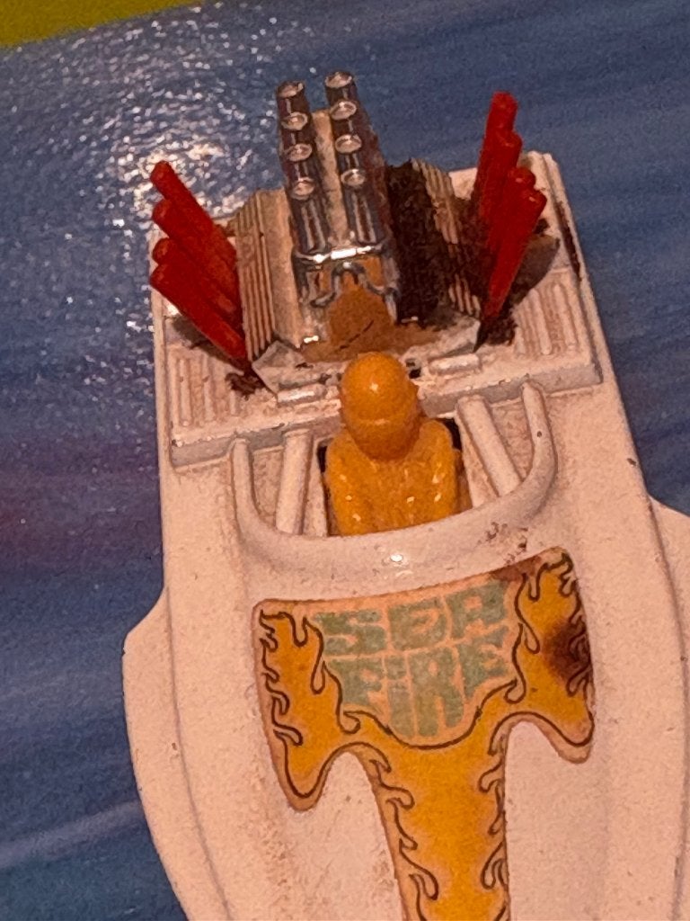 Matchbox Superfast no 5 Seafire 1975 Lesney, Ophalen of Verzenden, Gebruikt