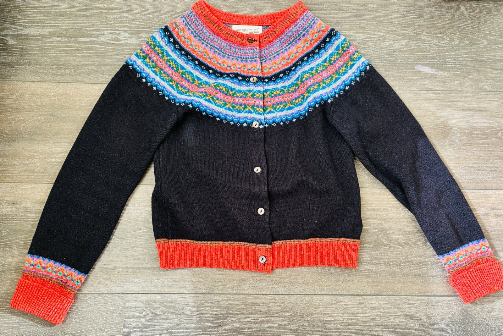 Eribe Knitwear Cardigan - Enchanted Kleur - 100% Lamswol, Kleding | Dames, Verzenden, Zo goed als nieuw, Maat 34 (XS) of kleiner