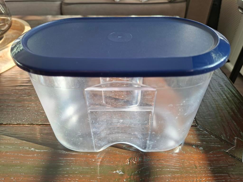 Tupperware beschuit bus, Ophalen of Verzenden, Gebruikt, Bus of Trommel
