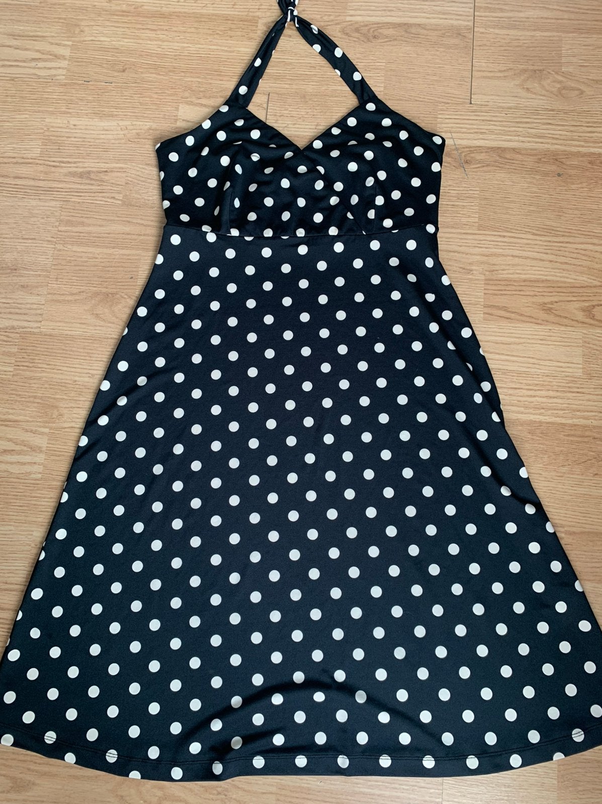 Mooie king Louie Jurk, Kleding | Dames, Jurken, Ophalen, Zo goed als nieuw, Maat 38/40 (M), Knielengte