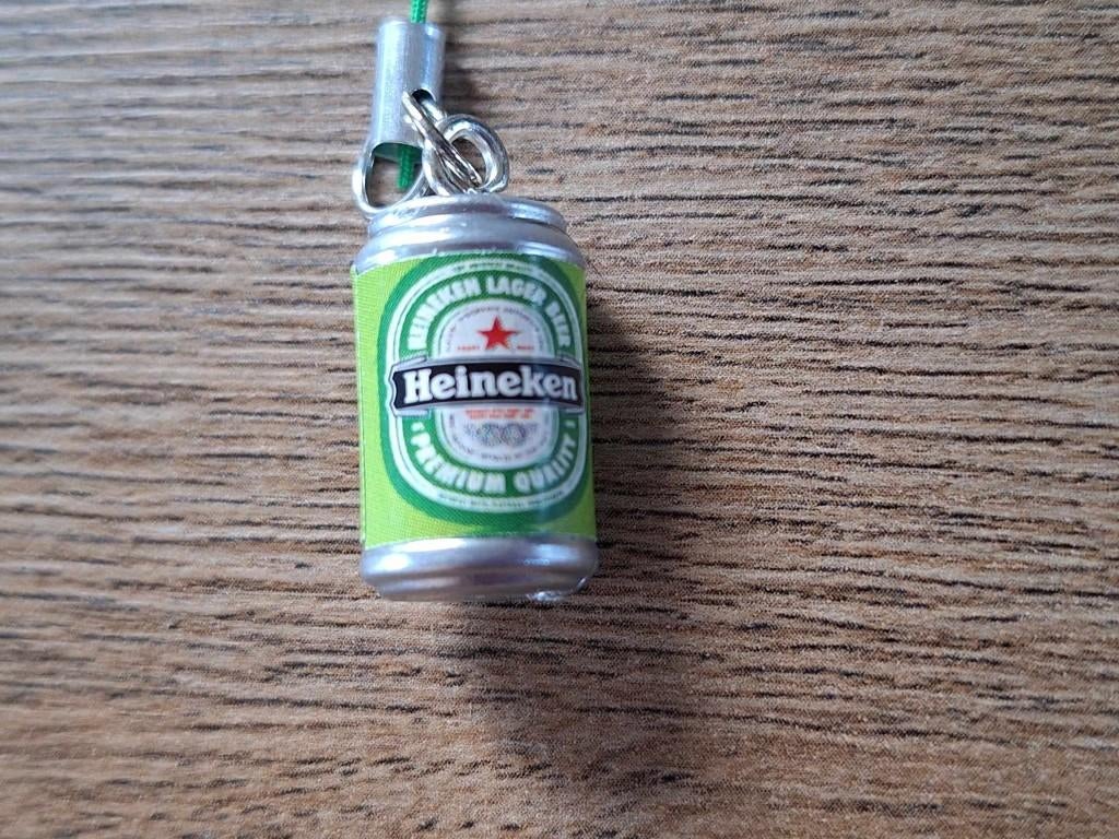Telefoonhanger : Blikje Heineken !!, Info@keycharms.nl, Nieuw, Medemblik, Telefoonhanger of Accessoire