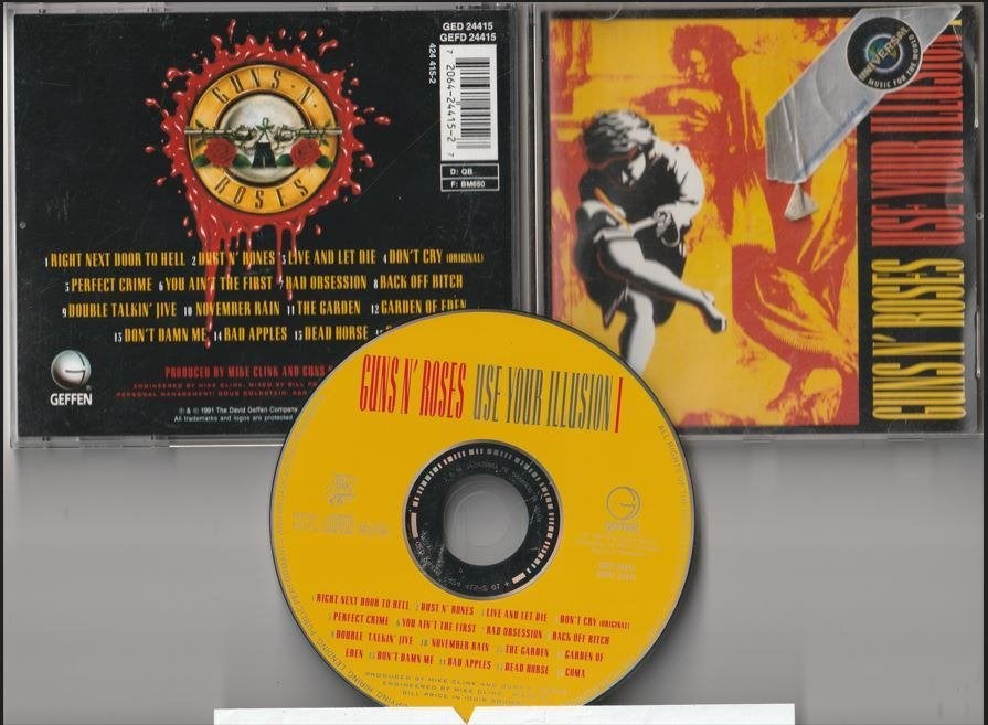 Guns N' Roses - Use Your Illusion I, Ophalen of Verzenden, Gebruikt, Hardrock