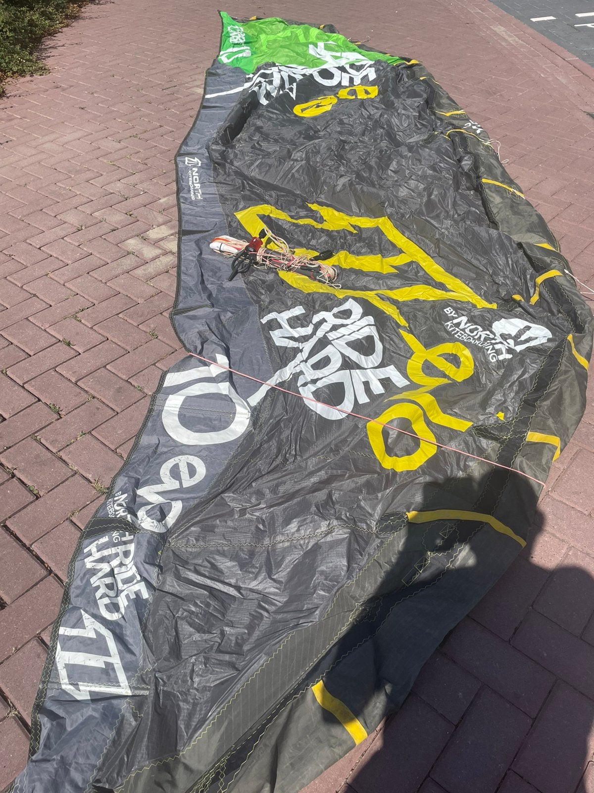 opblaasbare kite surf vlieger  schoen maat 42, Ophalen, Gebruikt, Zeil