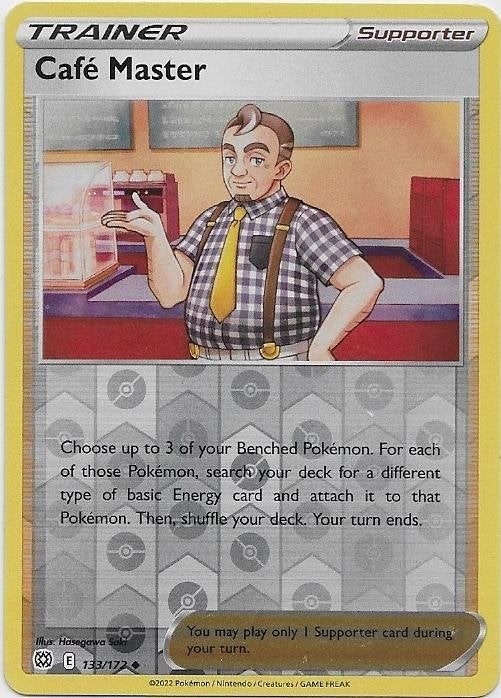 Brilliant Stars,  Café Master [reverse] 133/172, Verzenden, Nieuw, Losse kaart