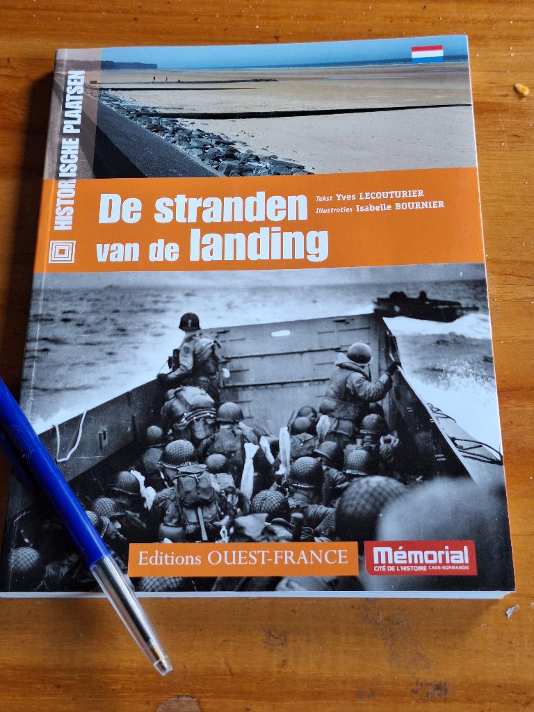 De stranden van de landing  Lecouturier, Ophalen of Verzenden, Tweede Wereldoorlog, Zo goed als nieuw, Overige onderwerpen