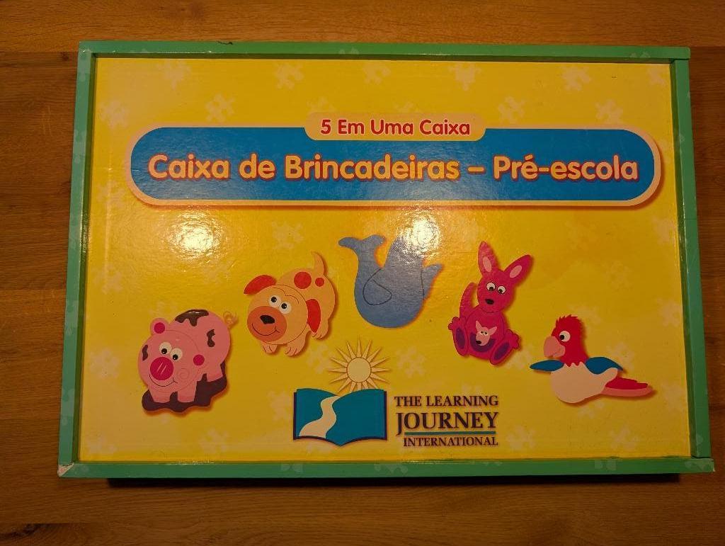Caixa de brincadeiras pre-escola Portuguese, Ophalen of Verzenden, Alpha, Zo goed als nieuw, Niet van toepassing