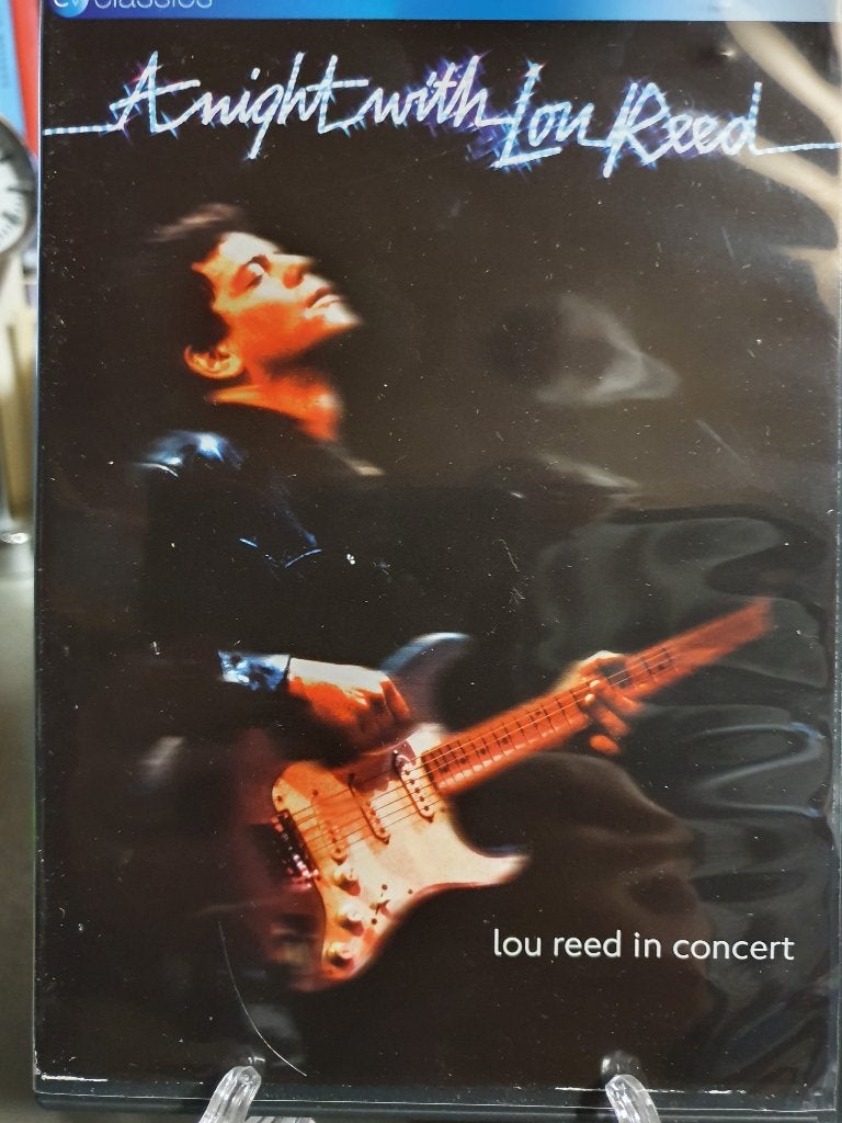 A night with Lou Reed dvd, Alle leeftijden, Ophalen, Zo goed als nieuw