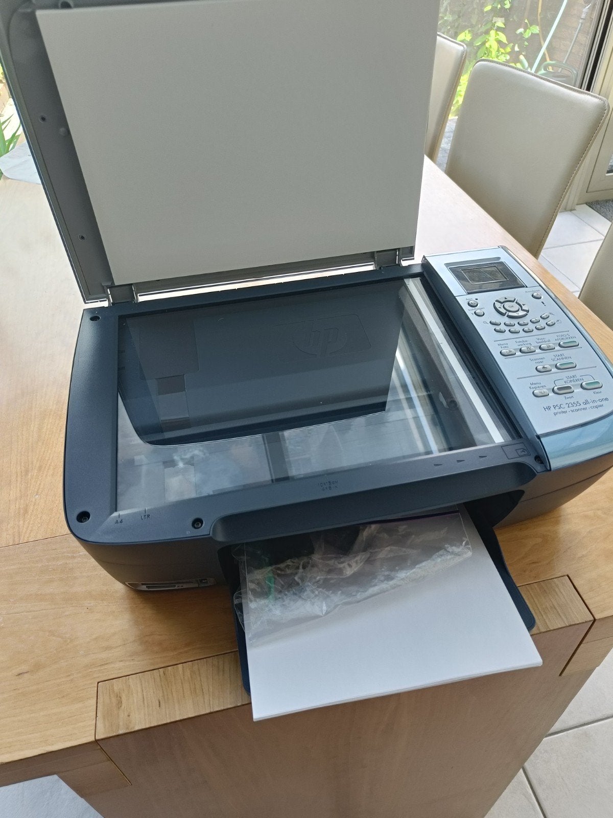 HP kleurenprinter met grote cartridges, weinig gebruikt, Computers en Software, Printers, Ophalen, Kleur printen, Inkjetprinter
