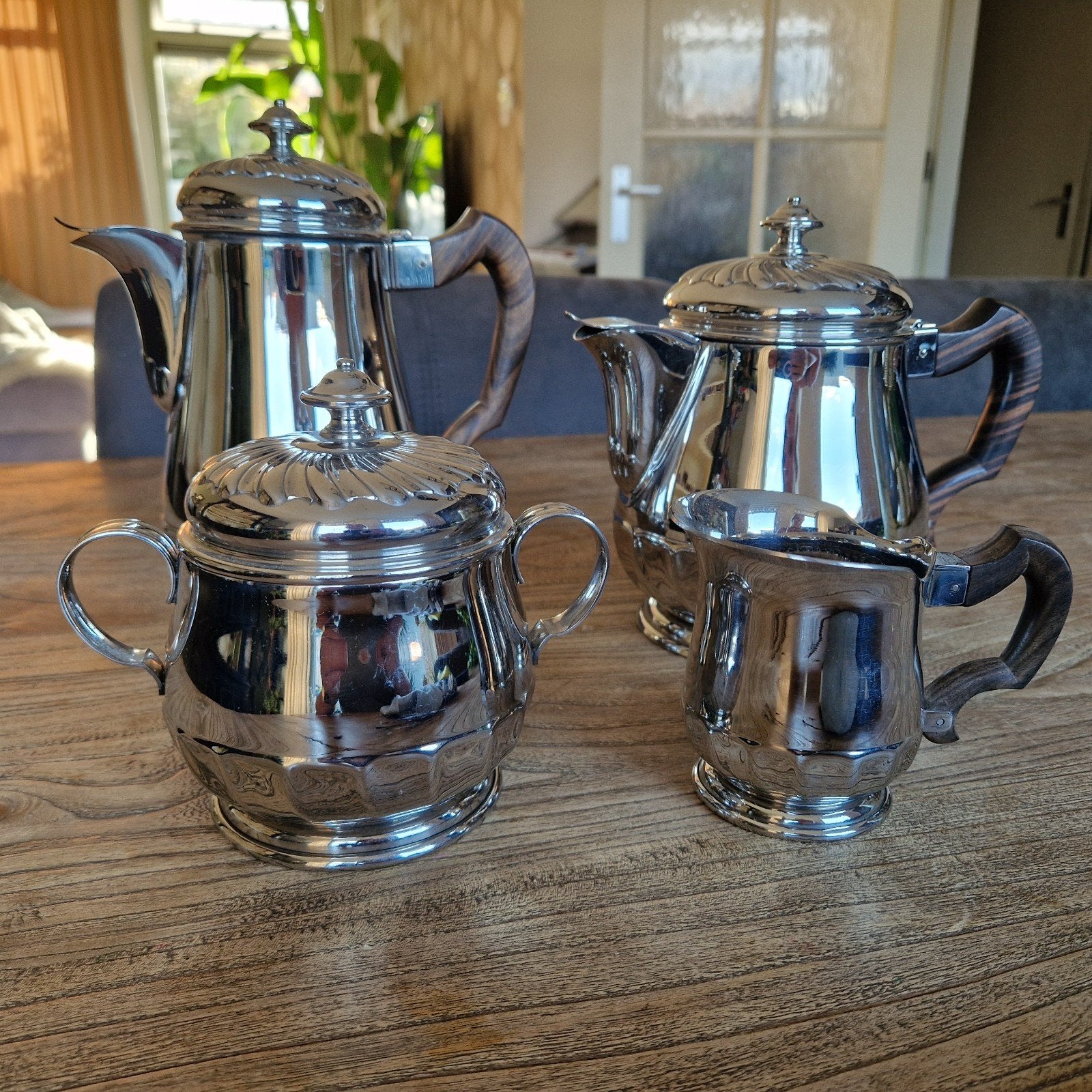 Vintage Koffie- en Theeset - Royal BB France, Ophalen of Verzenden
