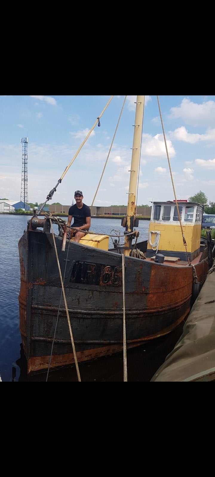 *vis kotter * zeewaardig mooi gelijnt schip, Watersport en Boten, Overige merken, Gebruikt, Binnenboordmotor, Diesel