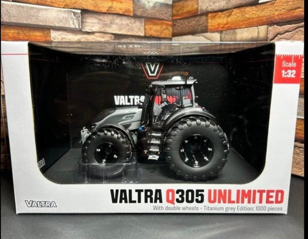 Valtra Q305 Unlimited Titanium Grey Edition  Lim Edition, Ophalen of Verzenden, Nieuw, Tractor of Landbouw, Universal Hobbies