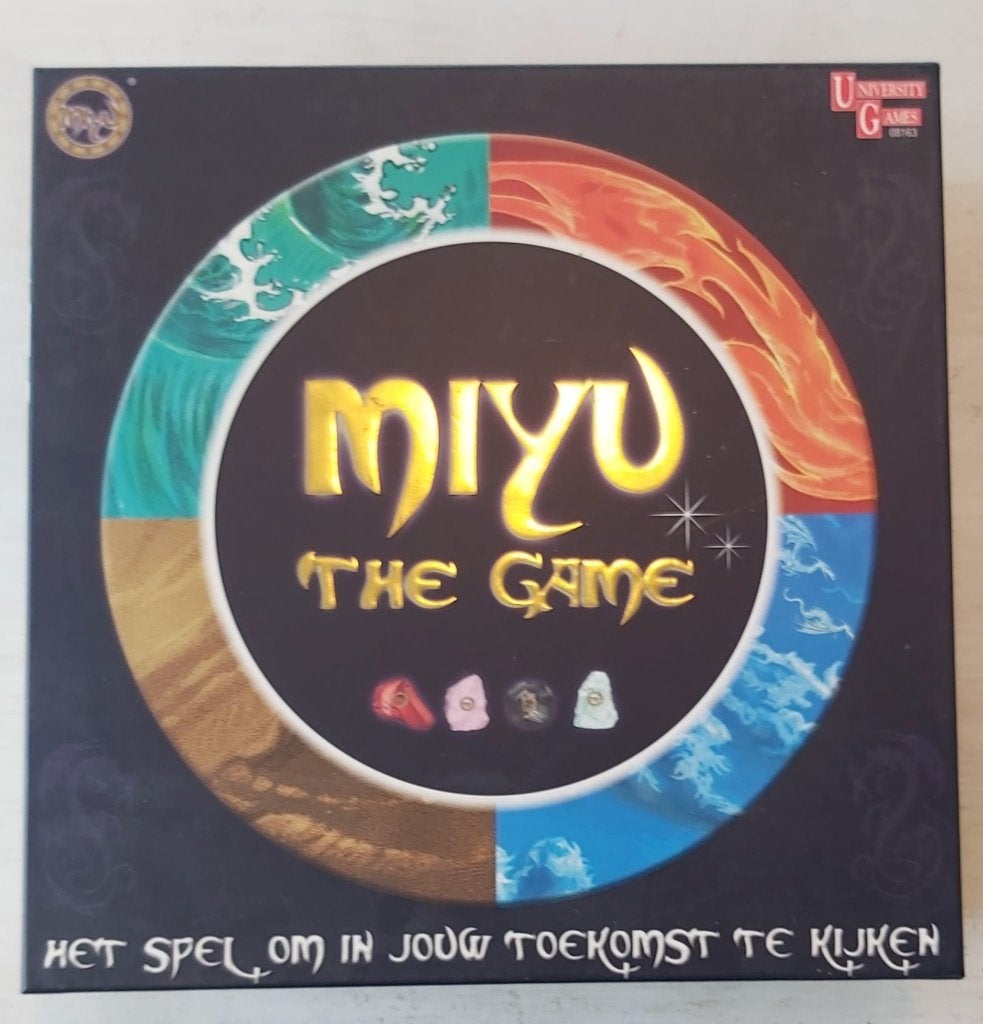 Miyu - Bordspel om toekomst te voorspellen, Een of twee spelers, Ophalen of Verzenden, Zo goed als nieuw, University Games