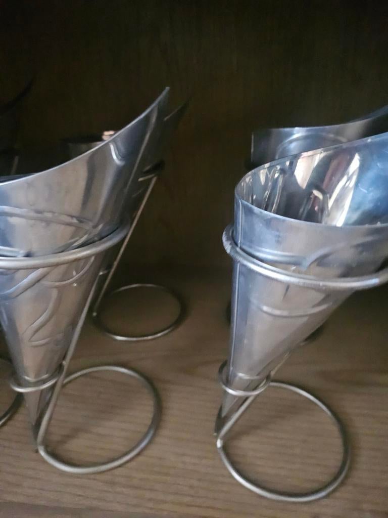 6 riviera maison friet bakjes nieuw, Huis en Inrichting, Ophalen of Verzenden, Nieuw, Minder dan 50 cm, Minder dan 5 flessen